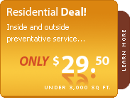 Residential Pest Control Deal!  Only $29.50
